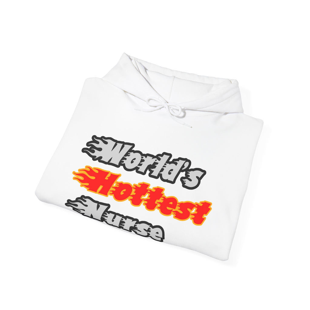 World's Hottest Nurse - Unisex Heavy Blend™ Hooded Sweatshirt