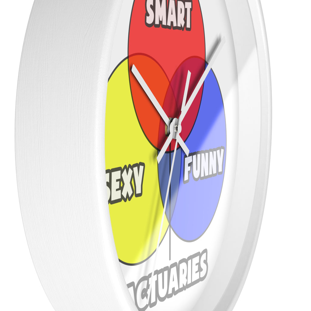 Venn Diagram .. Actuaries - Wall Clock