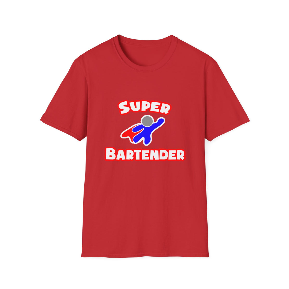 Super Bartender (2) - Unisex Softstyle T-Shirt
