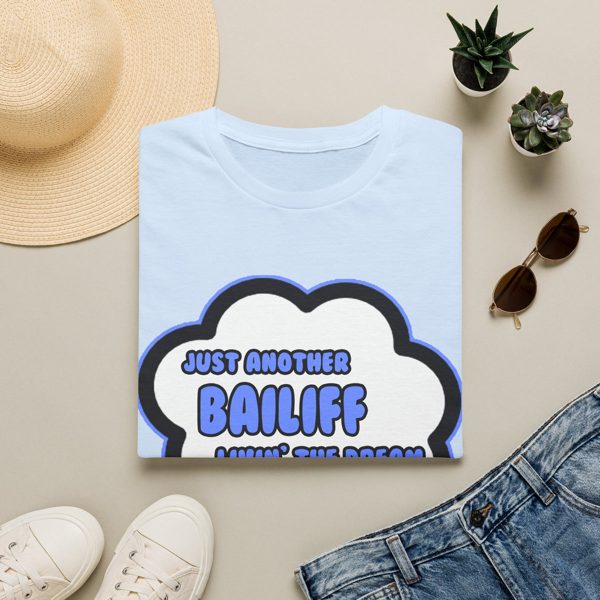 Bailiff .. Livin' The Dream - Unisex Softstyle T-Shirt