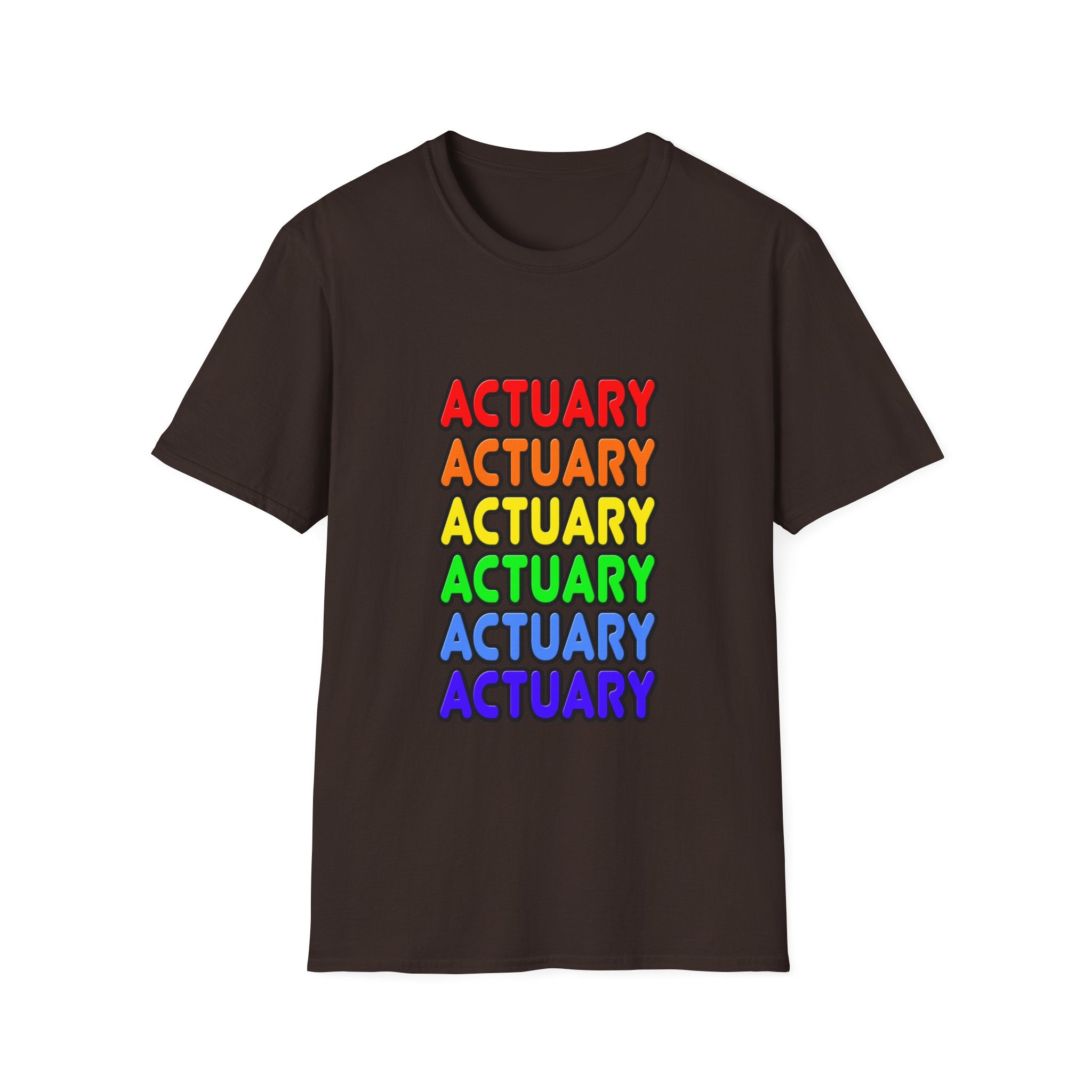 Rainbow Actuary - Unisex Softstyle T-Shirt