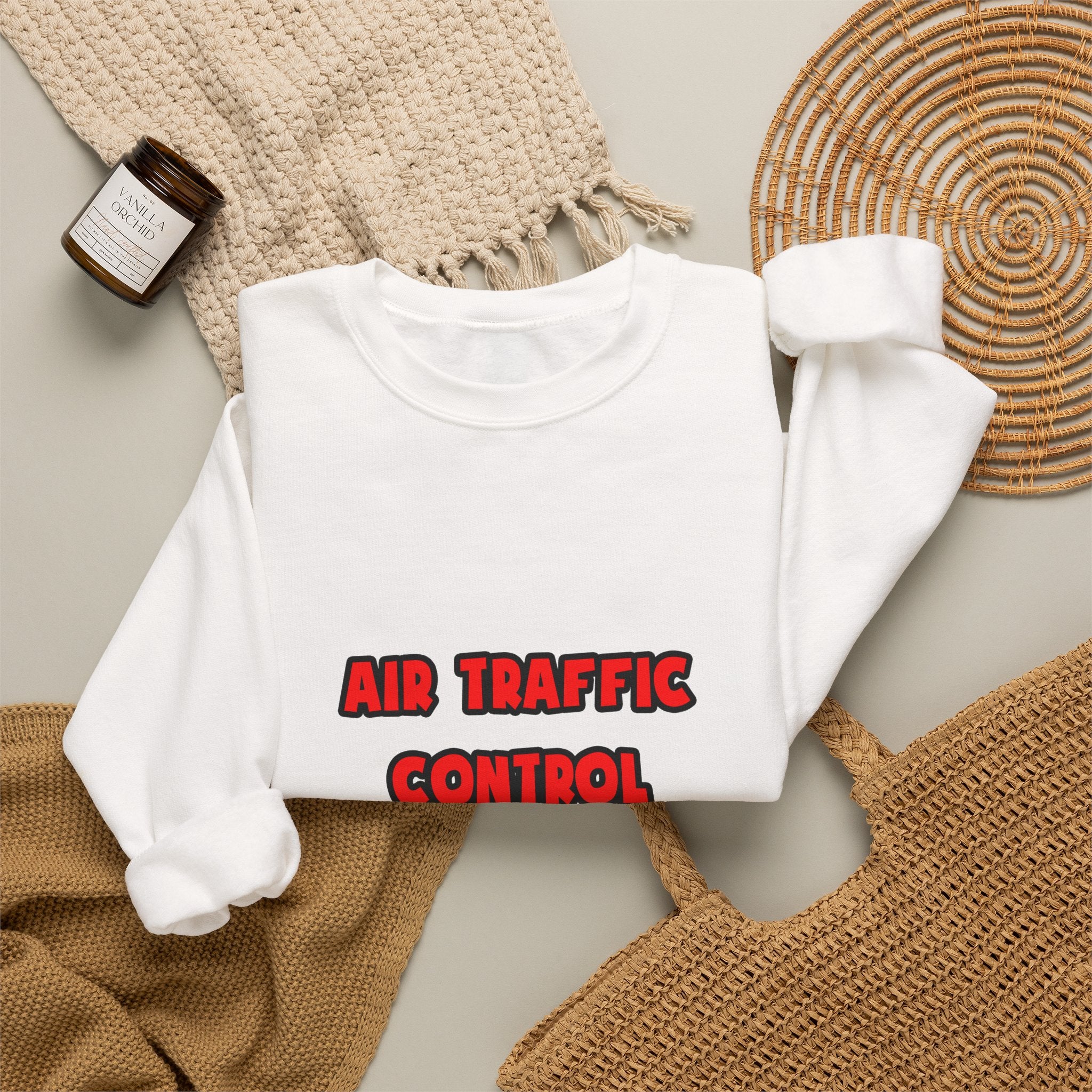 Funny Air Traffic Controller Shirts - Unisex Heavy Blend™ Crewneck Sweatshirt