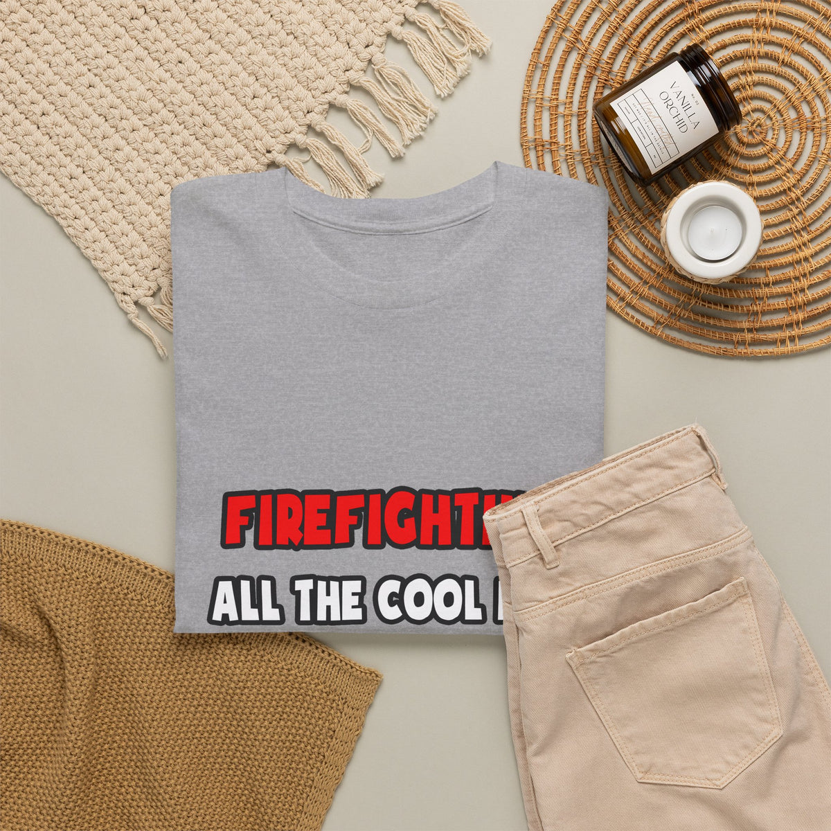 Funny Firefighter Shirts and Gifts - Unisex Heavy Cotton Tee