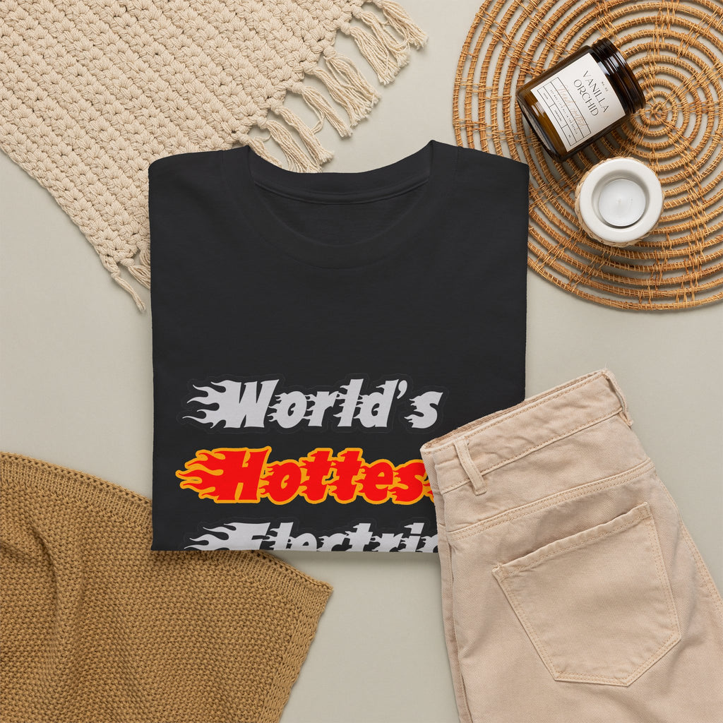 World's Hottest Electrical Engineer - Unisex Heavy Cotton Tee