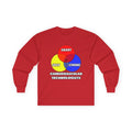 Venn Diagram .. Cardiovascular Technologists - Unisex Ultra Cotton Long Sleeve Tee
