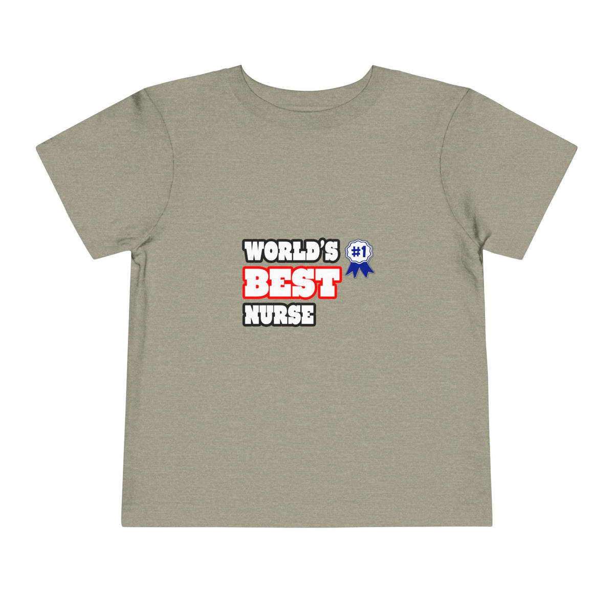 World's Best Nurse - Toddler Short Sleeve Tee