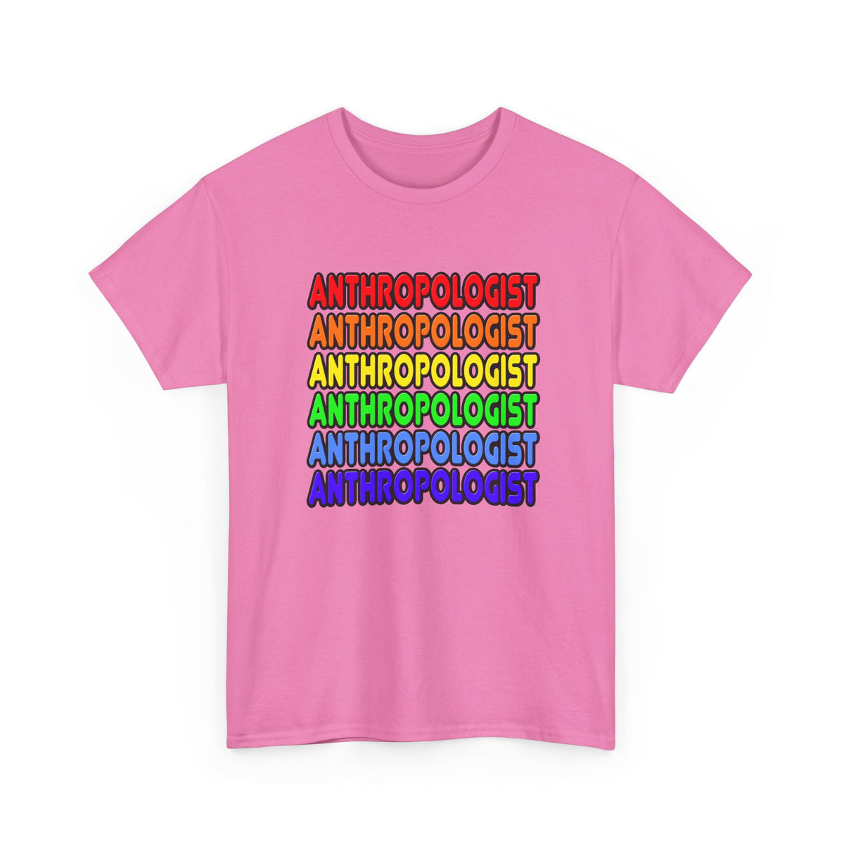 Rainbow Anthropologist - Unisex Heavy Cotton Tee