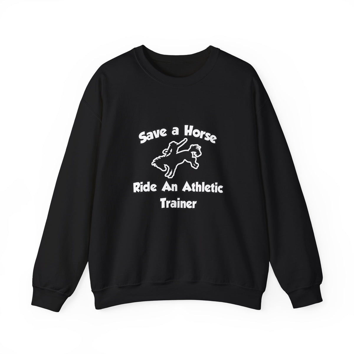 Save a Horse, Ride an Athletic Trainer - Unisex Heavy Blend™ Crewneck Sweatshirt