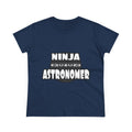 Ninja Astronomer - Women's Midweight Cotton Tee