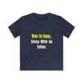 Sleep With an Editor - Kids Softstyle Tee