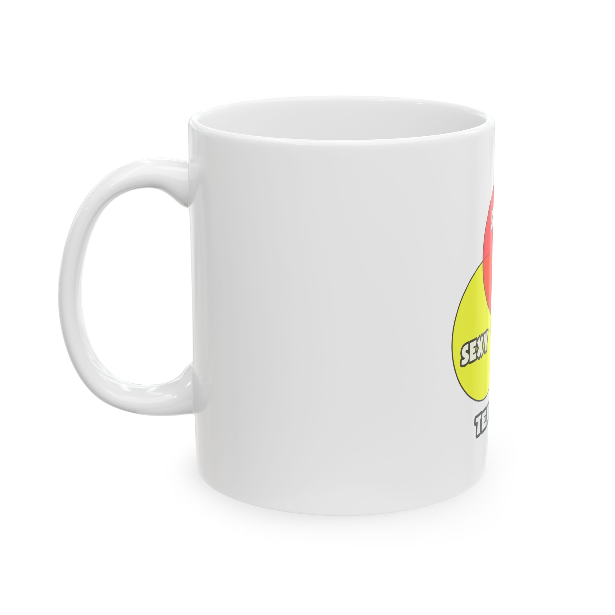 Venn Diagram .. Teachers - Ceramic Mug, (11oz, 15oz)