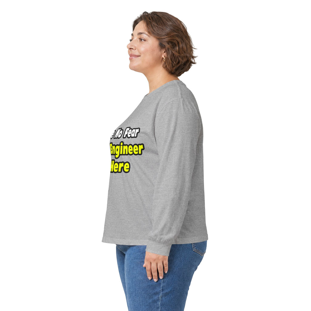 No Fear, The Engineer Is Here - Unisex Ultra Cotton Long Sleeve Tee