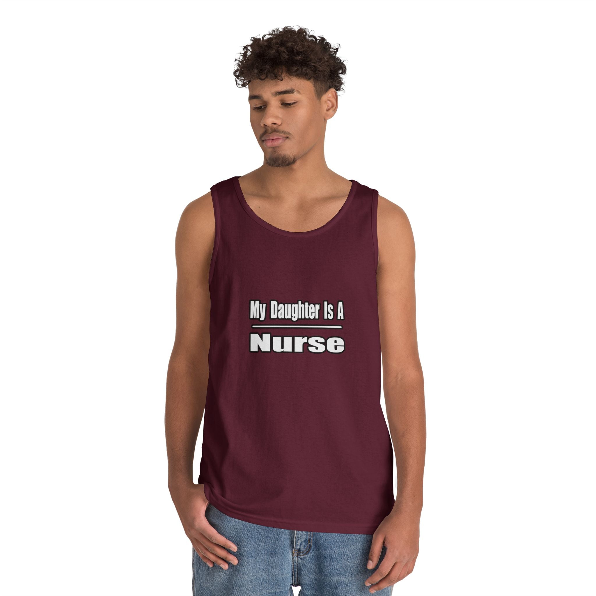 My Daughter Nurse - Unisex Heavy Cotton Tank Top