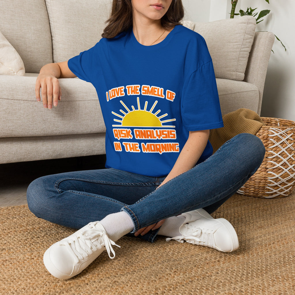 Smell of Risk Analysis in the Morning - Unisex Softstyle T-Shirt