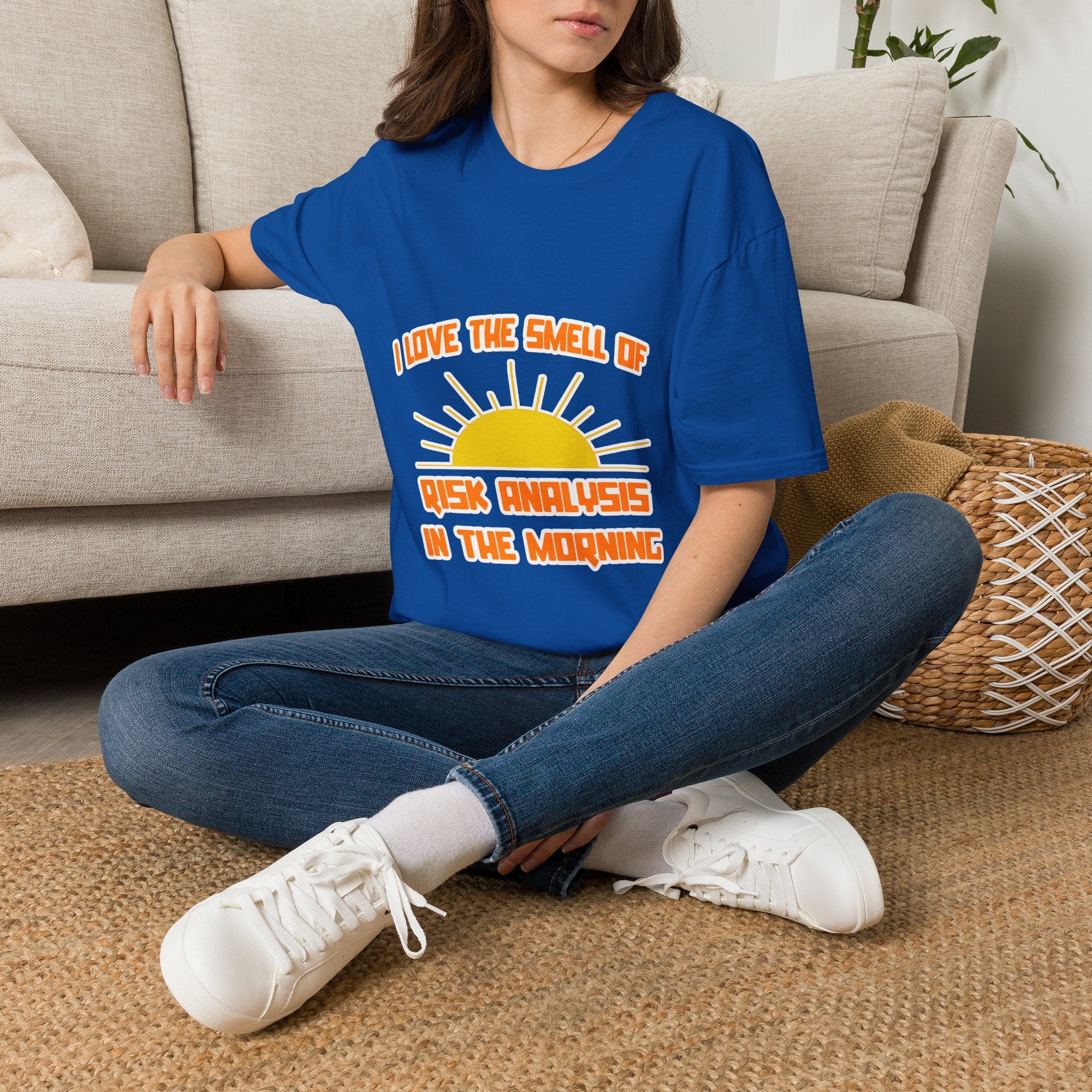 Smell of Risk Analysis in the Morning - Unisex Softstyle T-Shirt