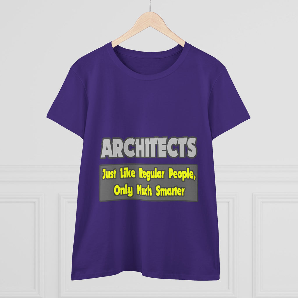 Architects...Smarter - Women's Midweight Cotton Tee