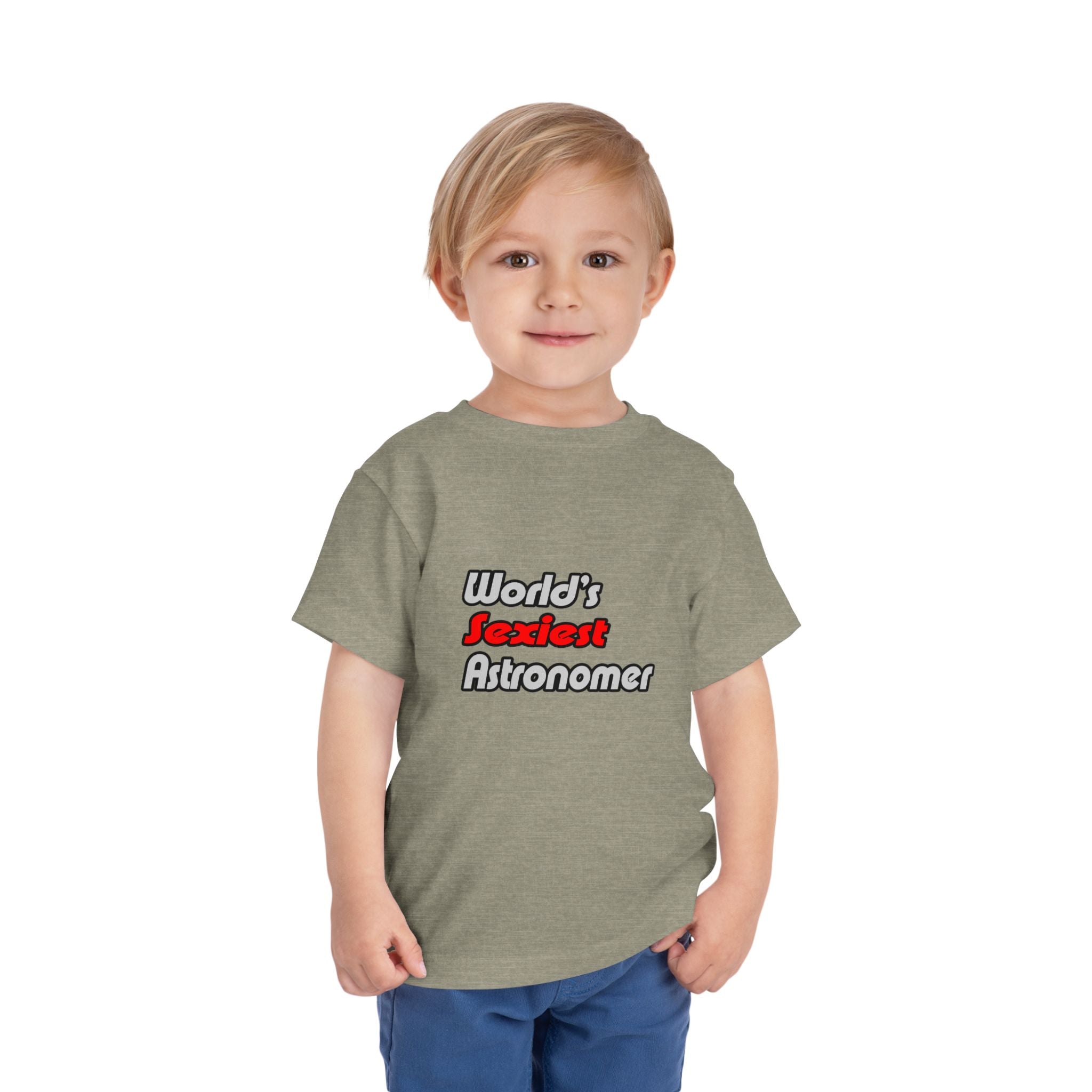 World's Sexiest Astronomer - Toddler Short Sleeve Tee