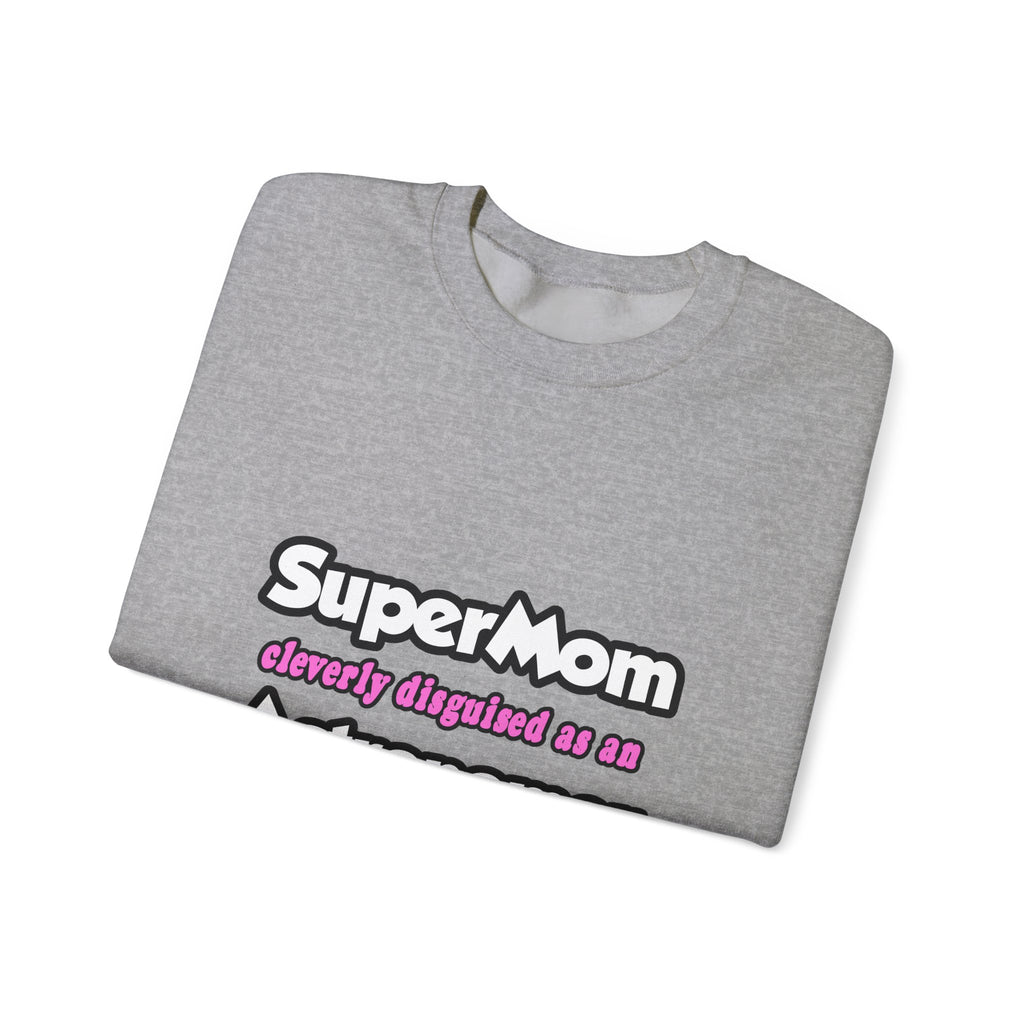 SuperMom...Astronomer - Unisex Heavy Blend™ Crewneck Sweatshirt