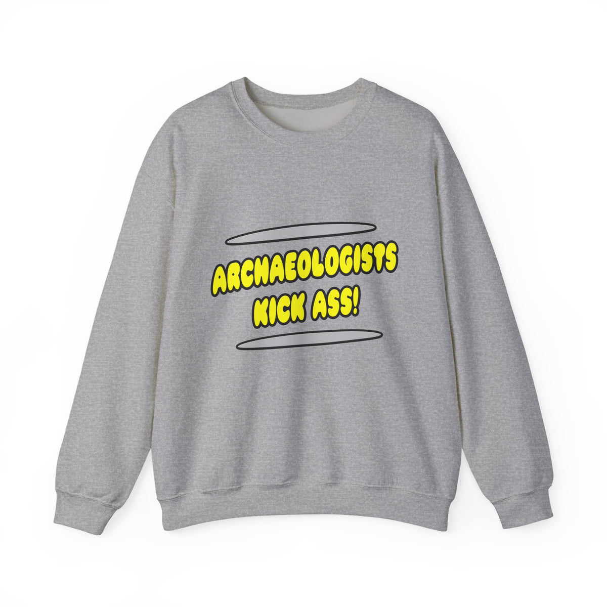 Archaeologists Kick Ass! - Unisex Heavy Blend™ Crewneck Sweatshirt