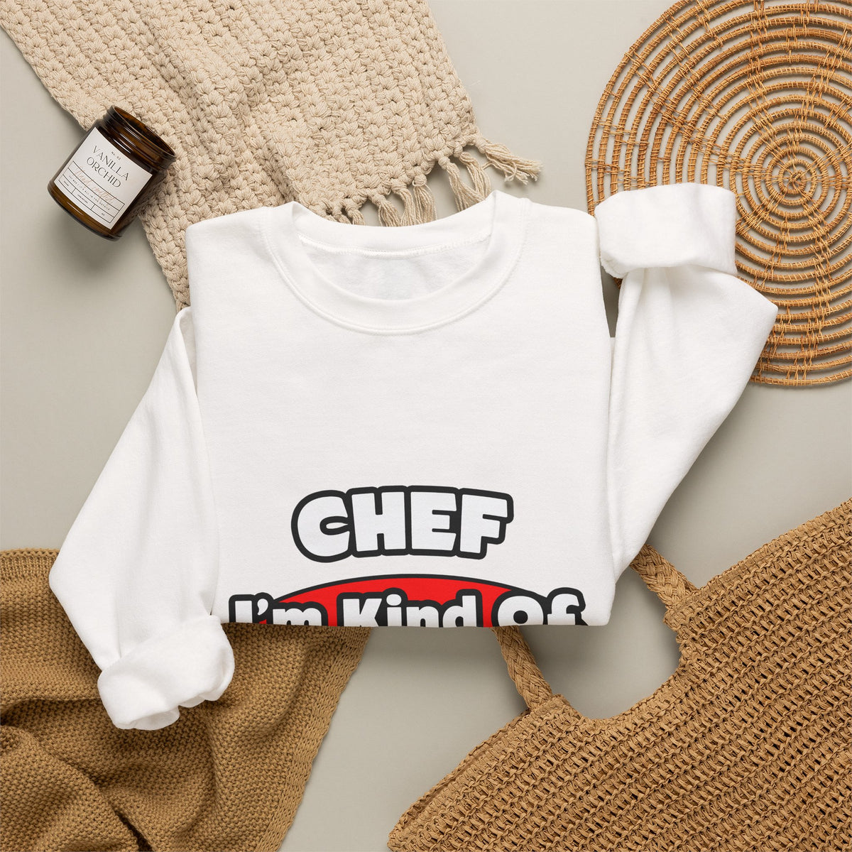 Chef...Big Deal - Unisex Heavy Blend™ Crewneck Sweatshirt