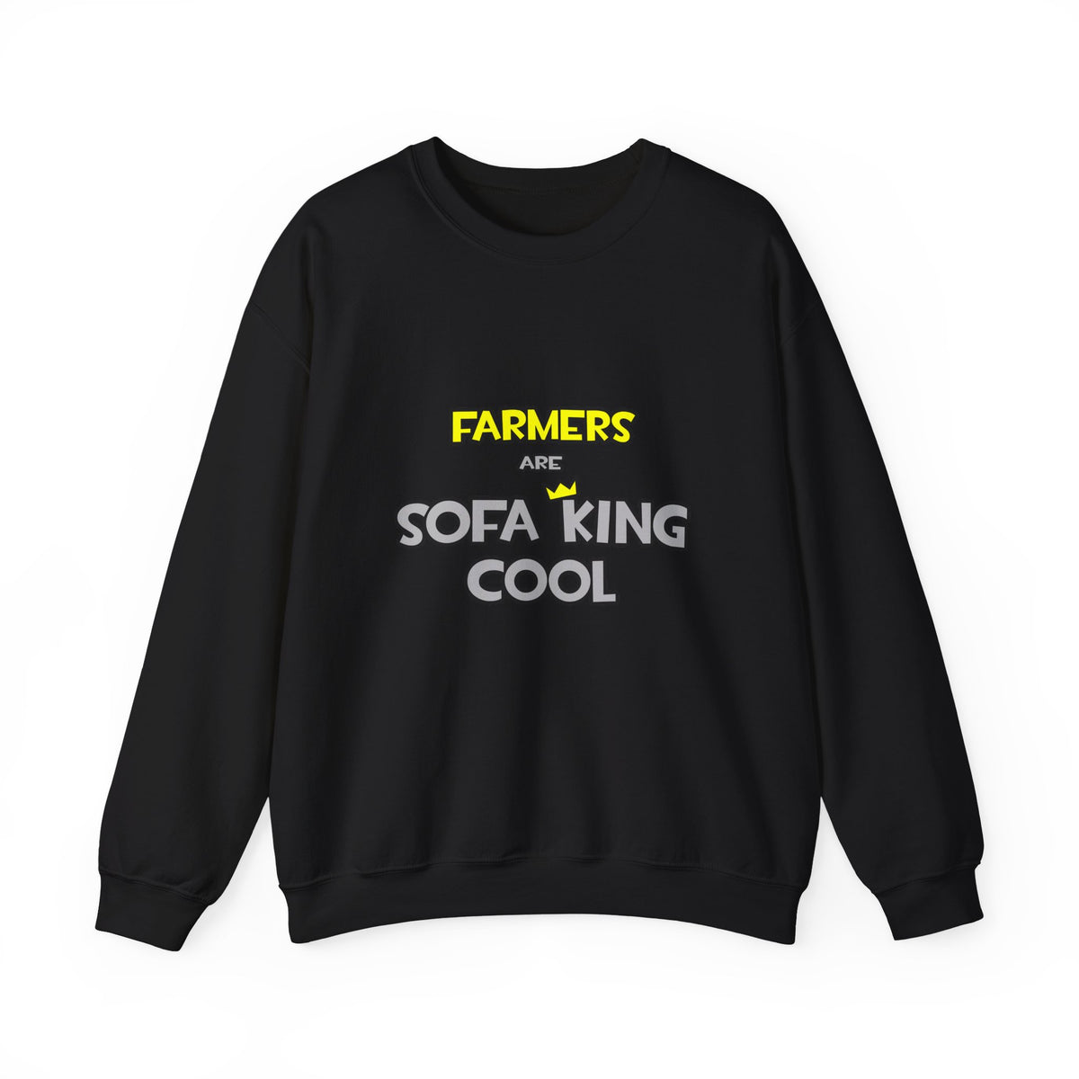 Farmers Are Sofa King Cool - Unisex Heavy Blend™ Crewneck Sweatshirt