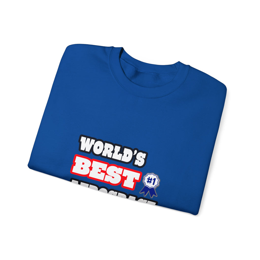 World's Best Aerospace Engineer - Unisex Heavy Blend™ Crewneck Sweatshirt