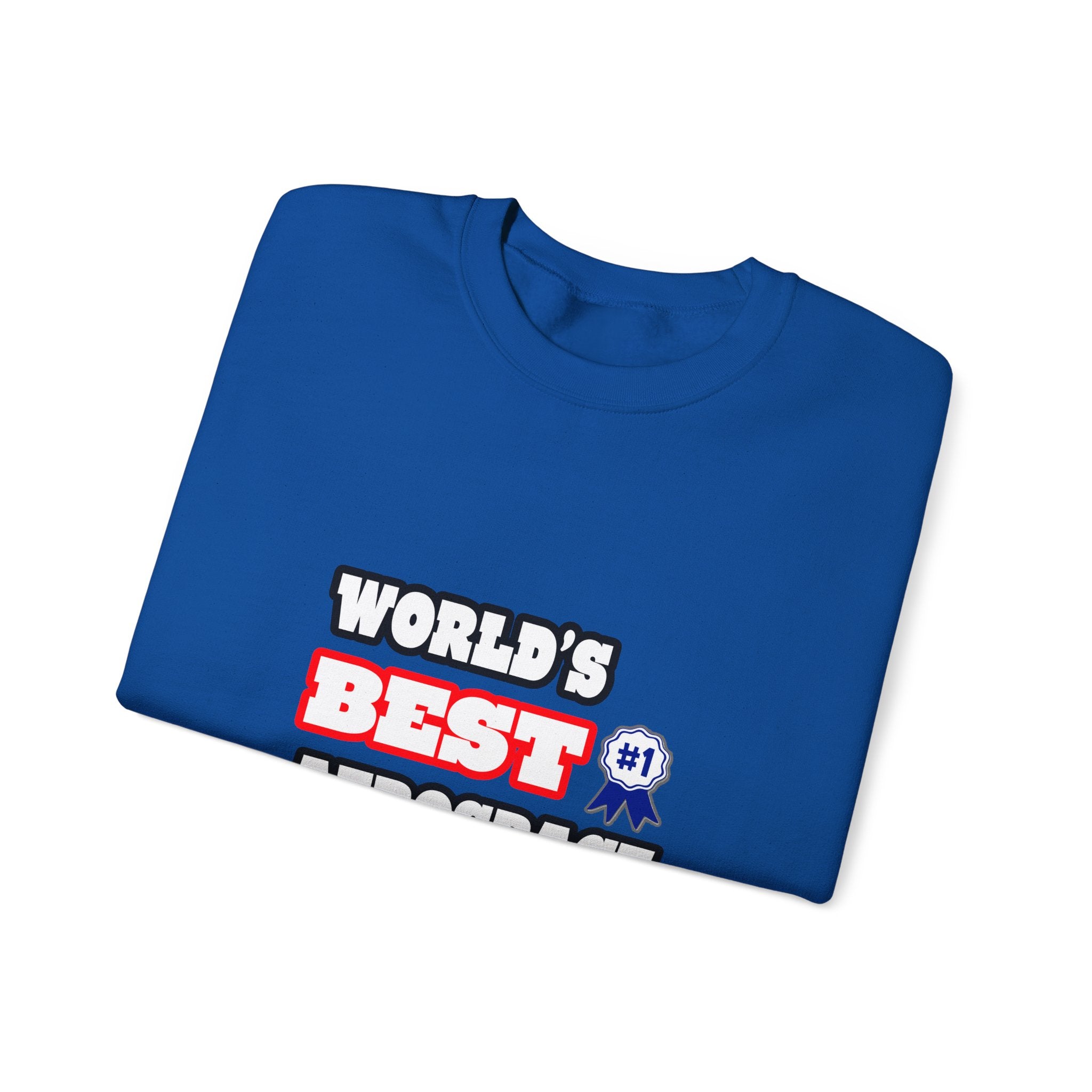 World's Best Aerospace Engineer - Unisex Heavy Blend™ Crewneck Sweatshirt