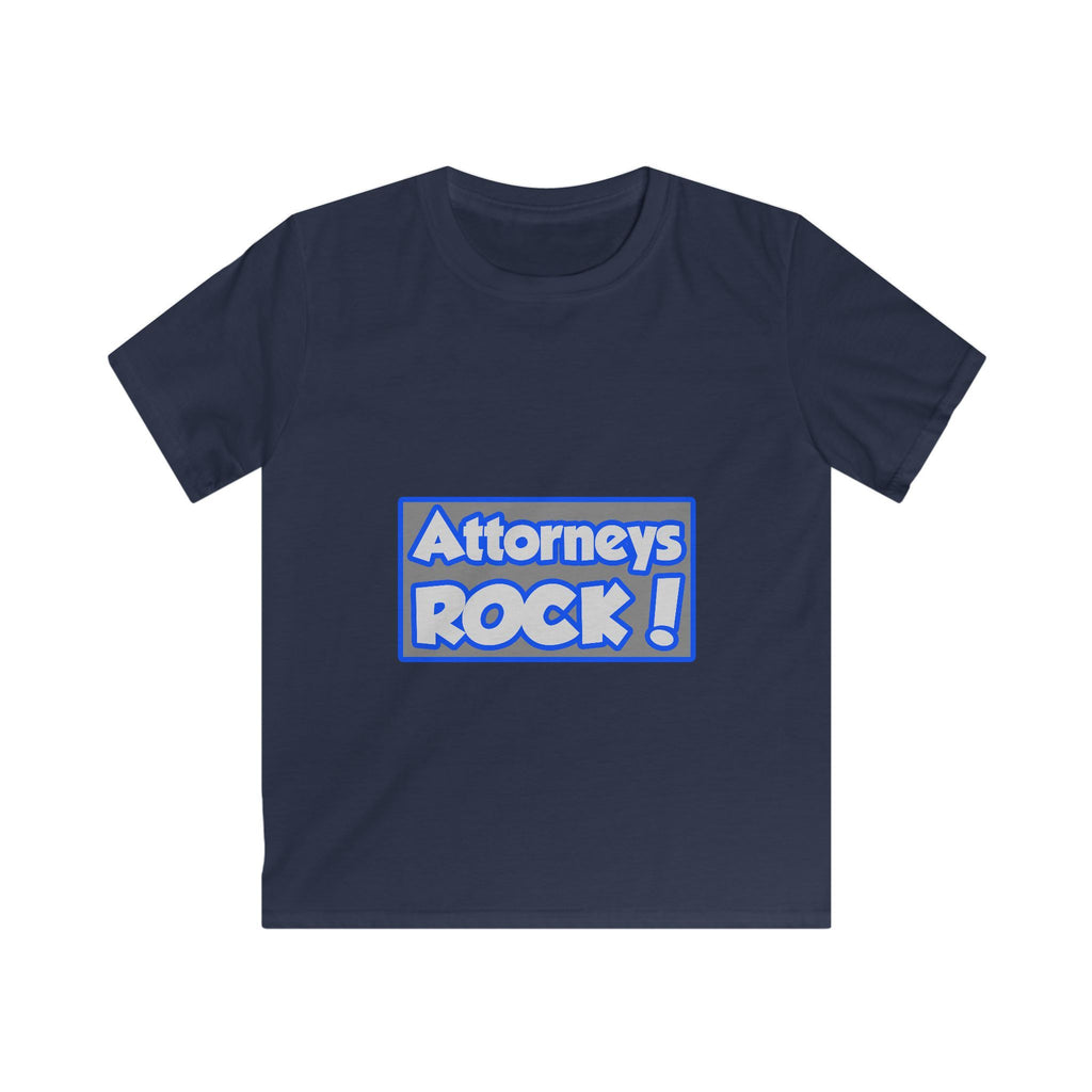 Attorneys Rock! - Kids Softstyle Tee