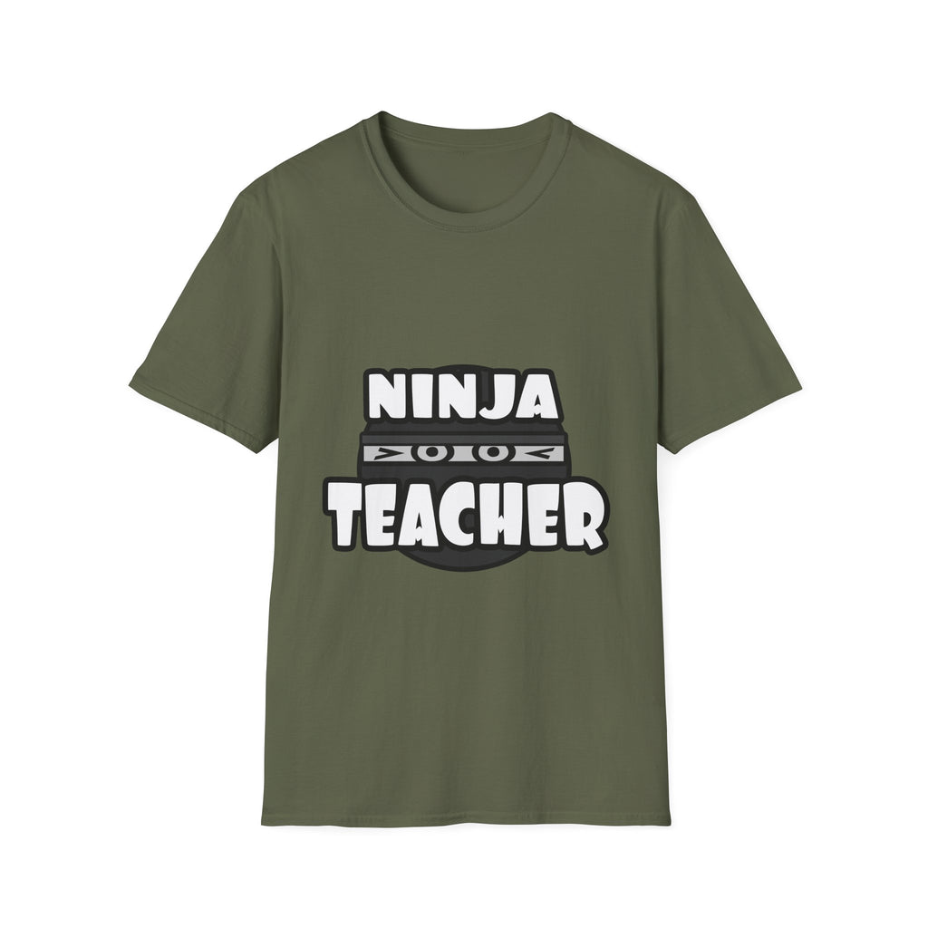 Ninja Teacher - Unisex Softstyle T-Shirt