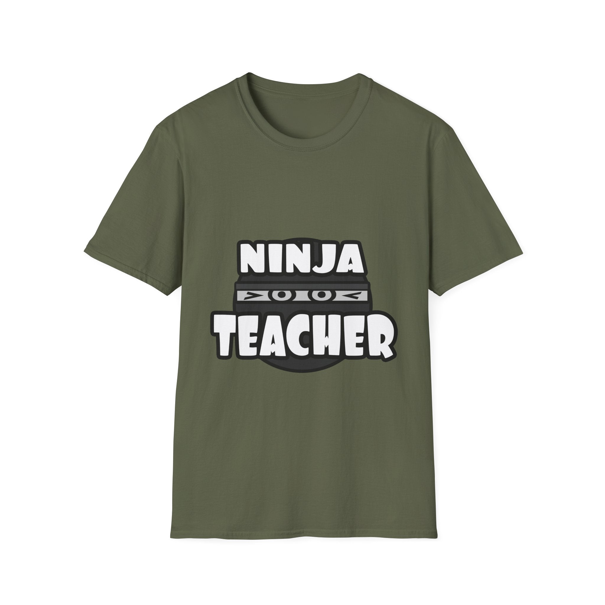Ninja Teacher - Unisex Softstyle T-Shirt