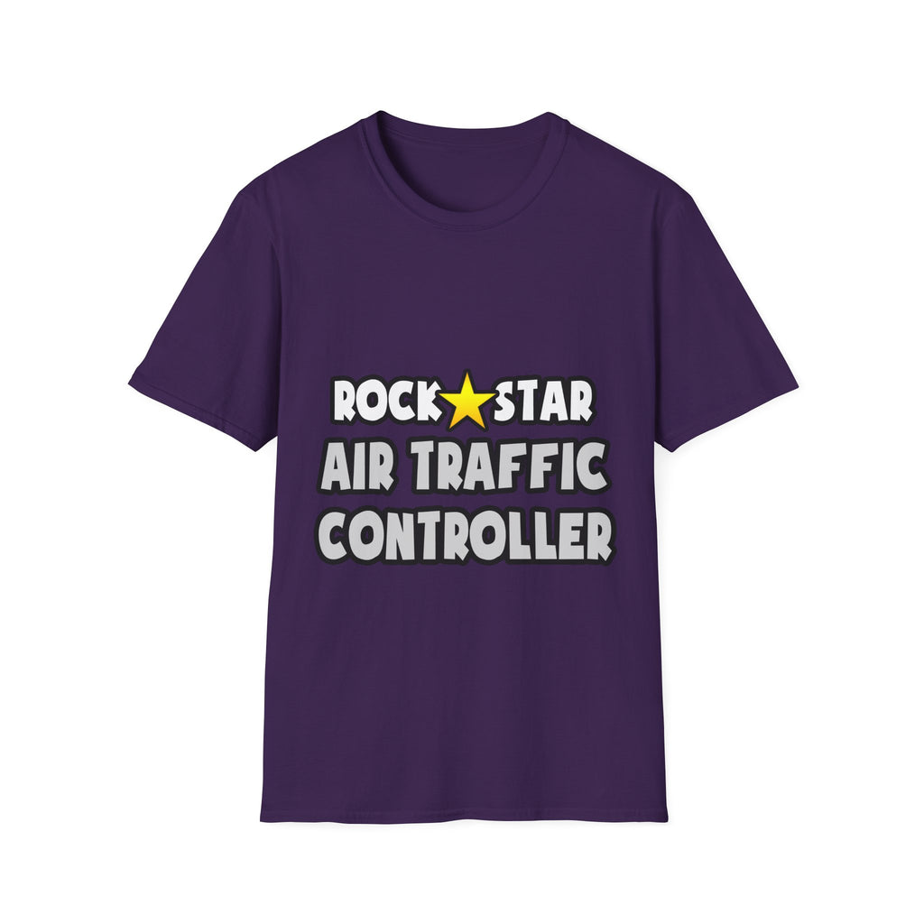 Rock Star Air Traffic Controller - Unisex Softstyle T-Shirt