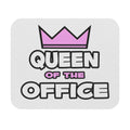 Queen of the Office - Mouse Pad (Rectangle)