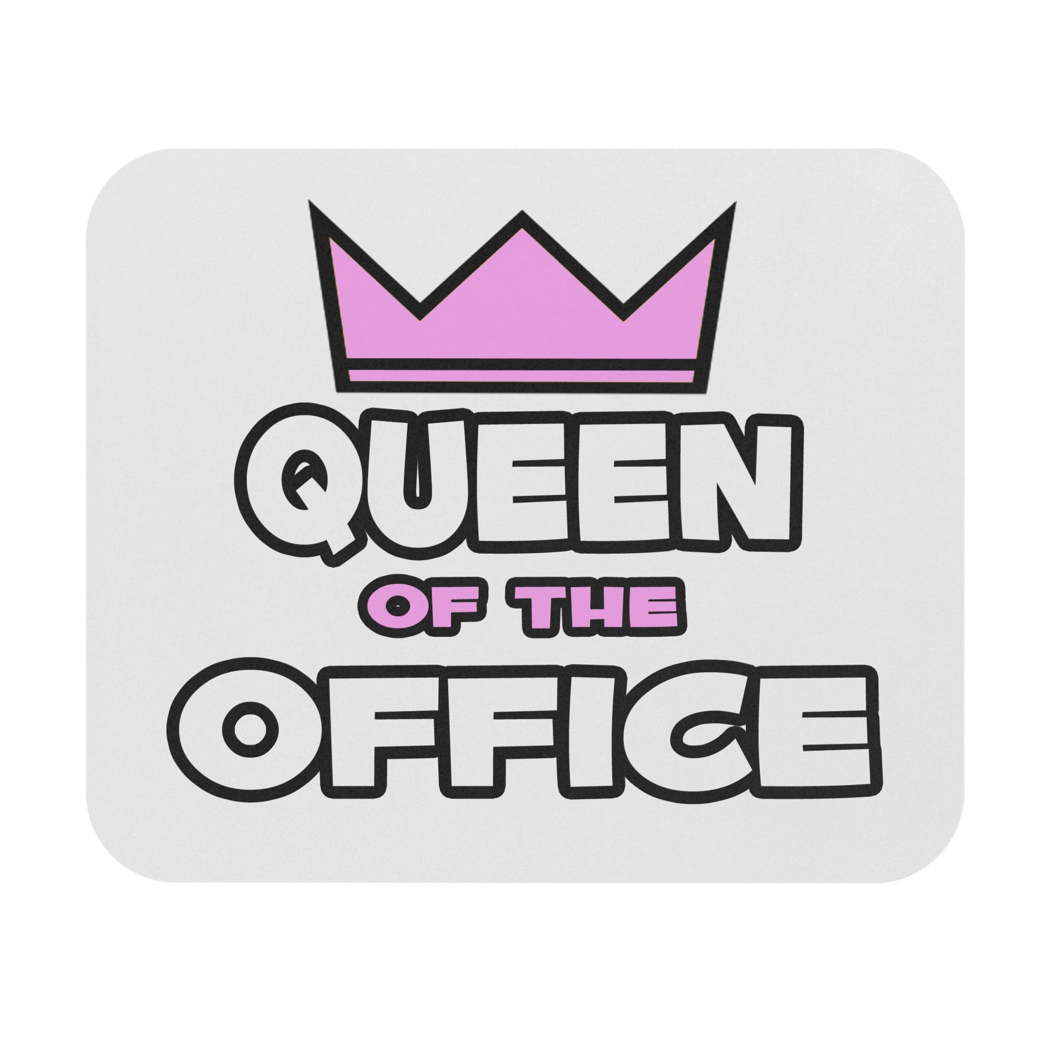 Queen of the Office - Mouse Pad (Rectangle)