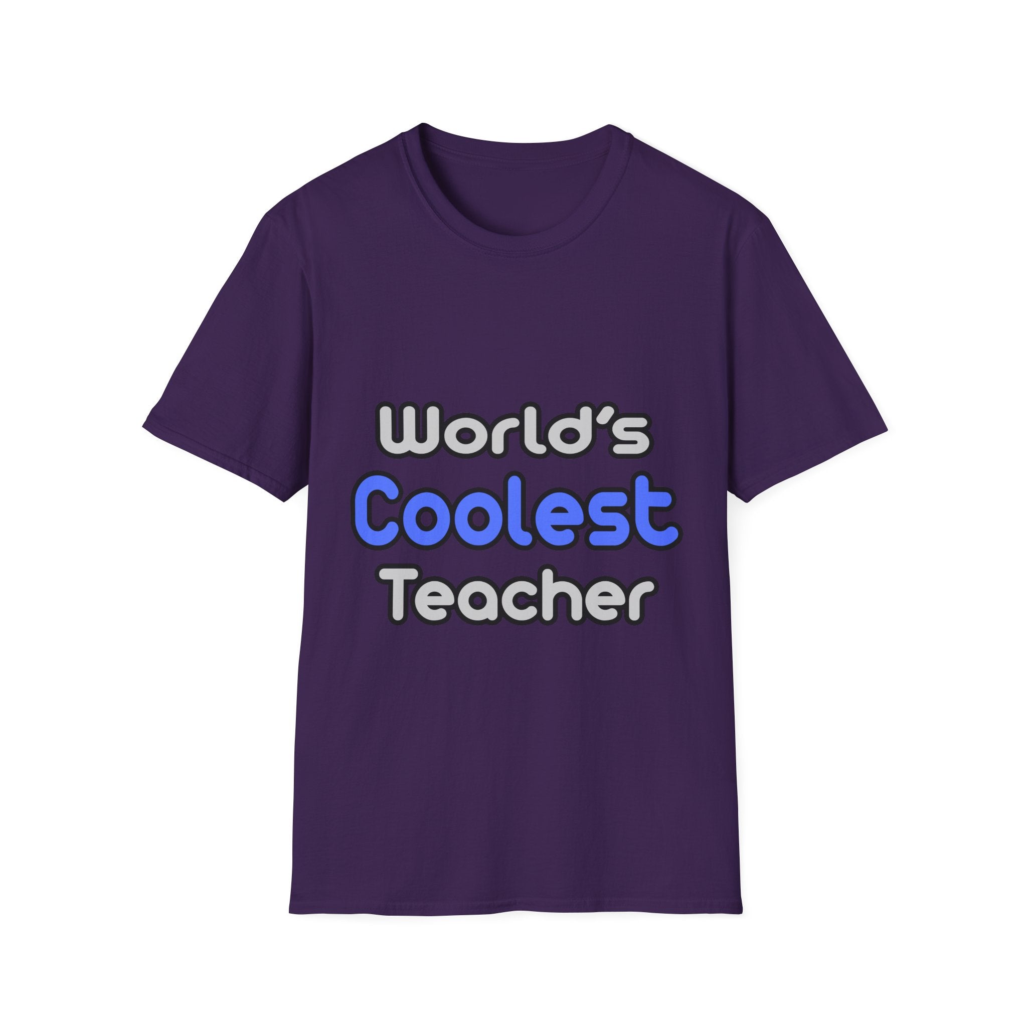 World's Coolest Teacher - Unisex Softstyle T-Shirt