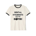 Dental Hygienists Are The Bomb! - Unisex Cotton Ringer T-Shirt