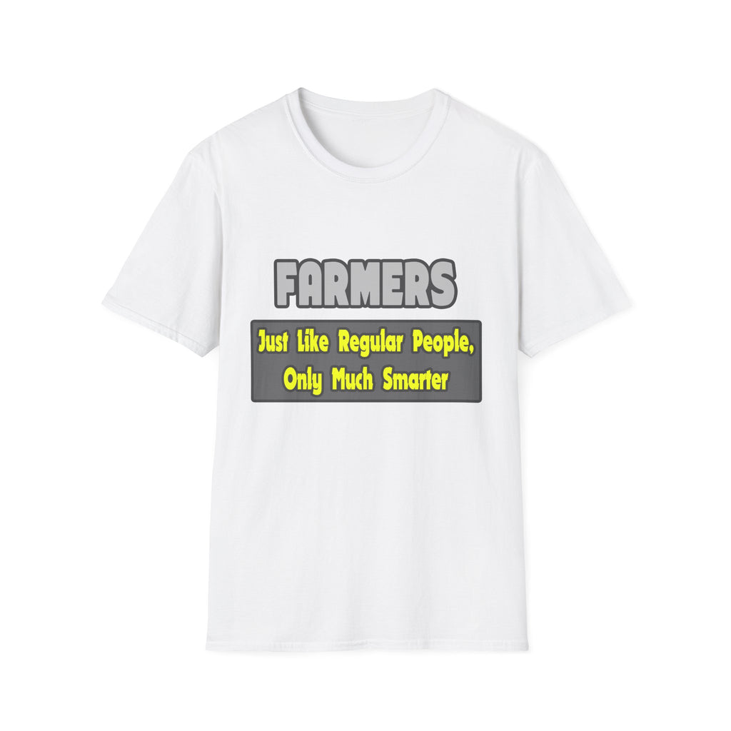 Farmers...Smarter - Unisex Softstyle T-Shirt