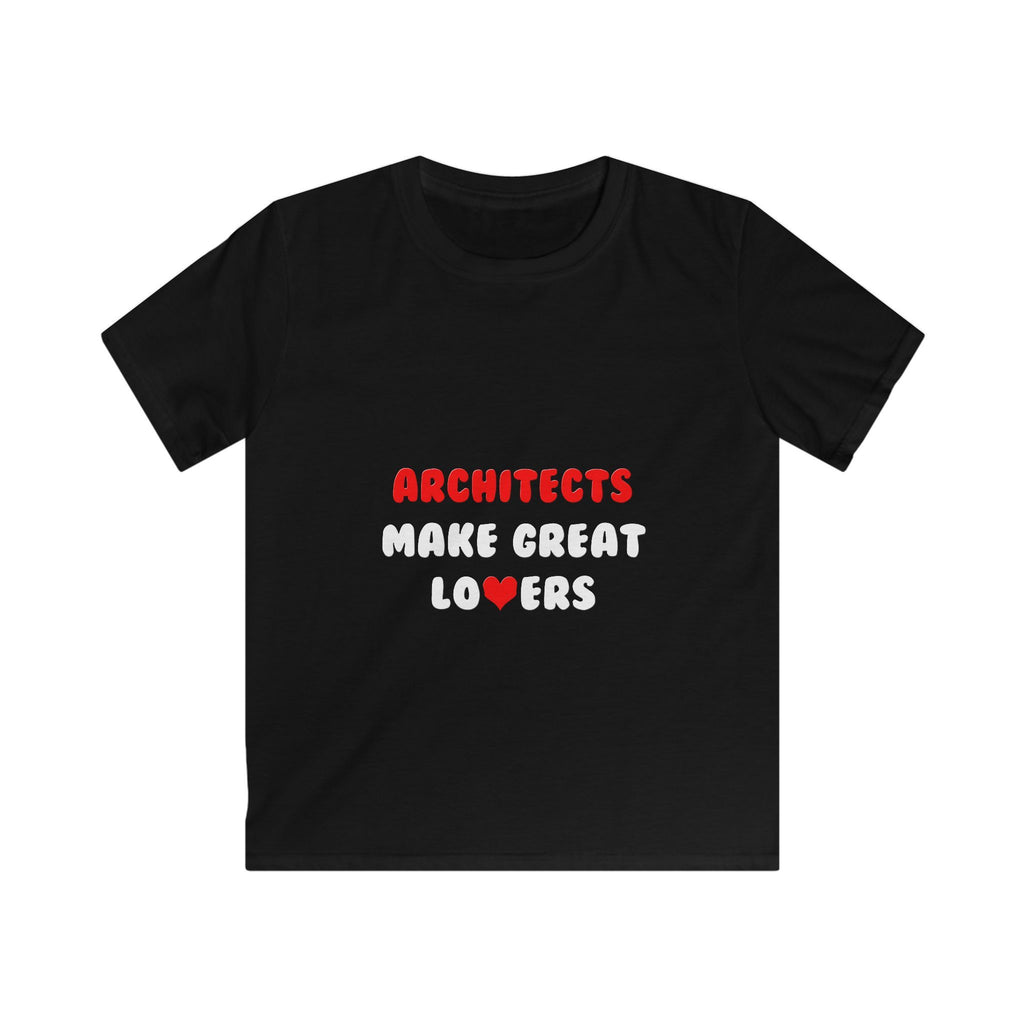 Architects Make Great Lovers - Kids Softstyle Tee