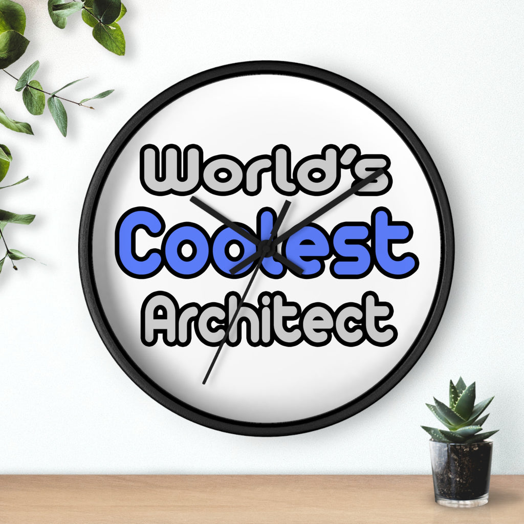 World's Coolest Architect - Wall Clock