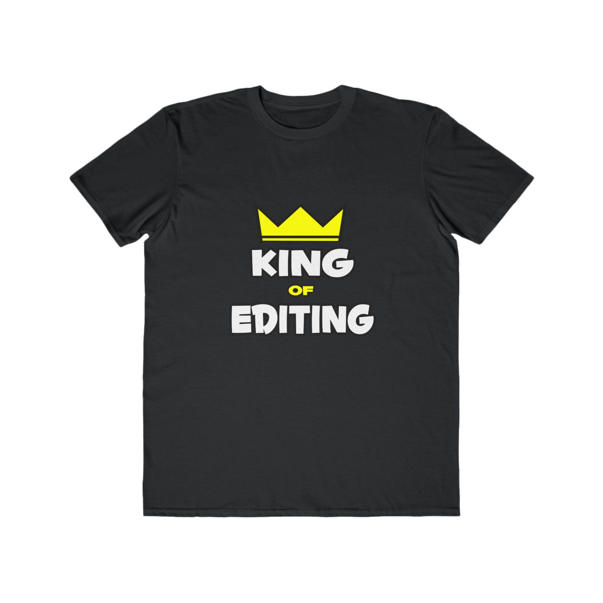King of Editing - Men's Lightweight Fashion Tee