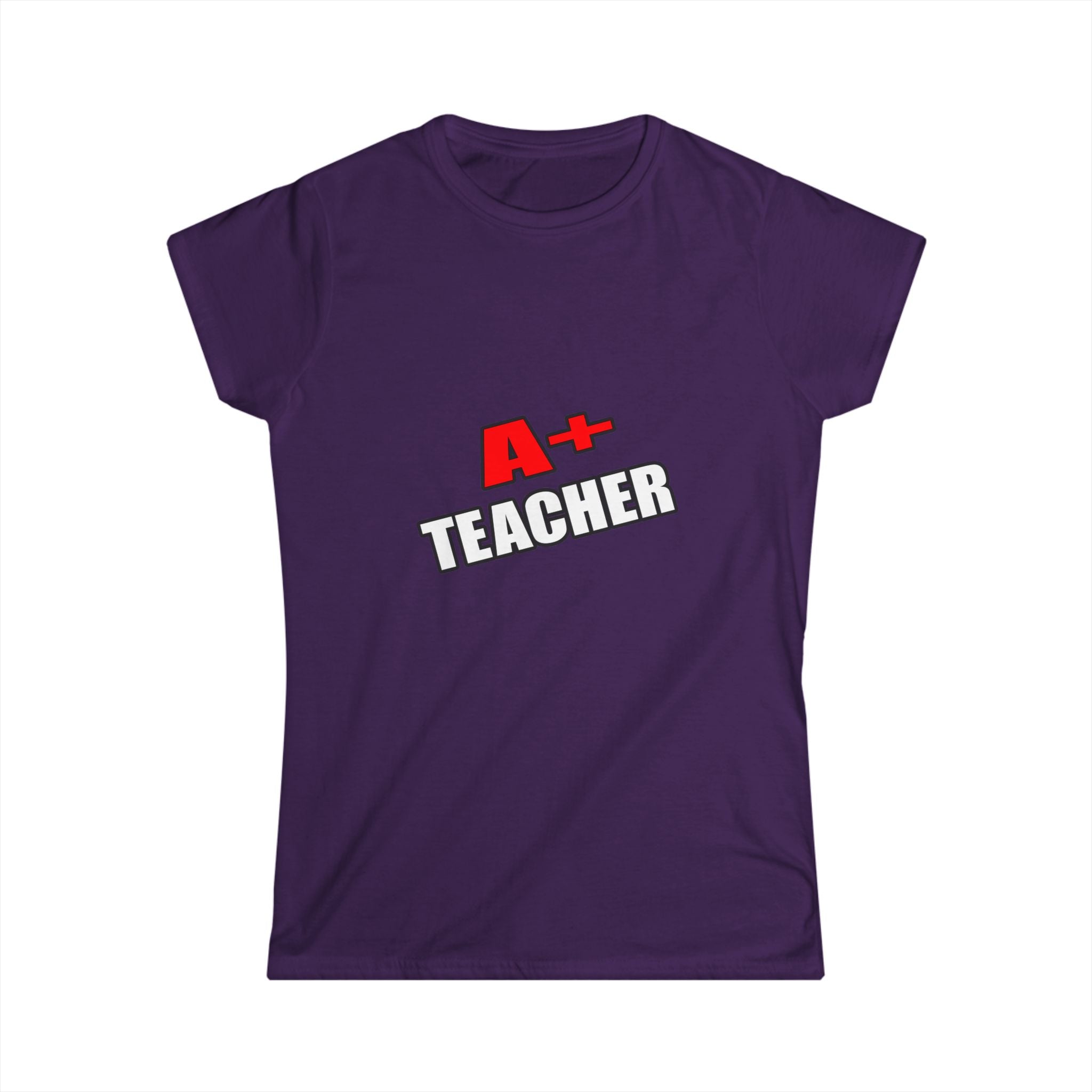 a plus teacher - Women's Softstyle Tee
