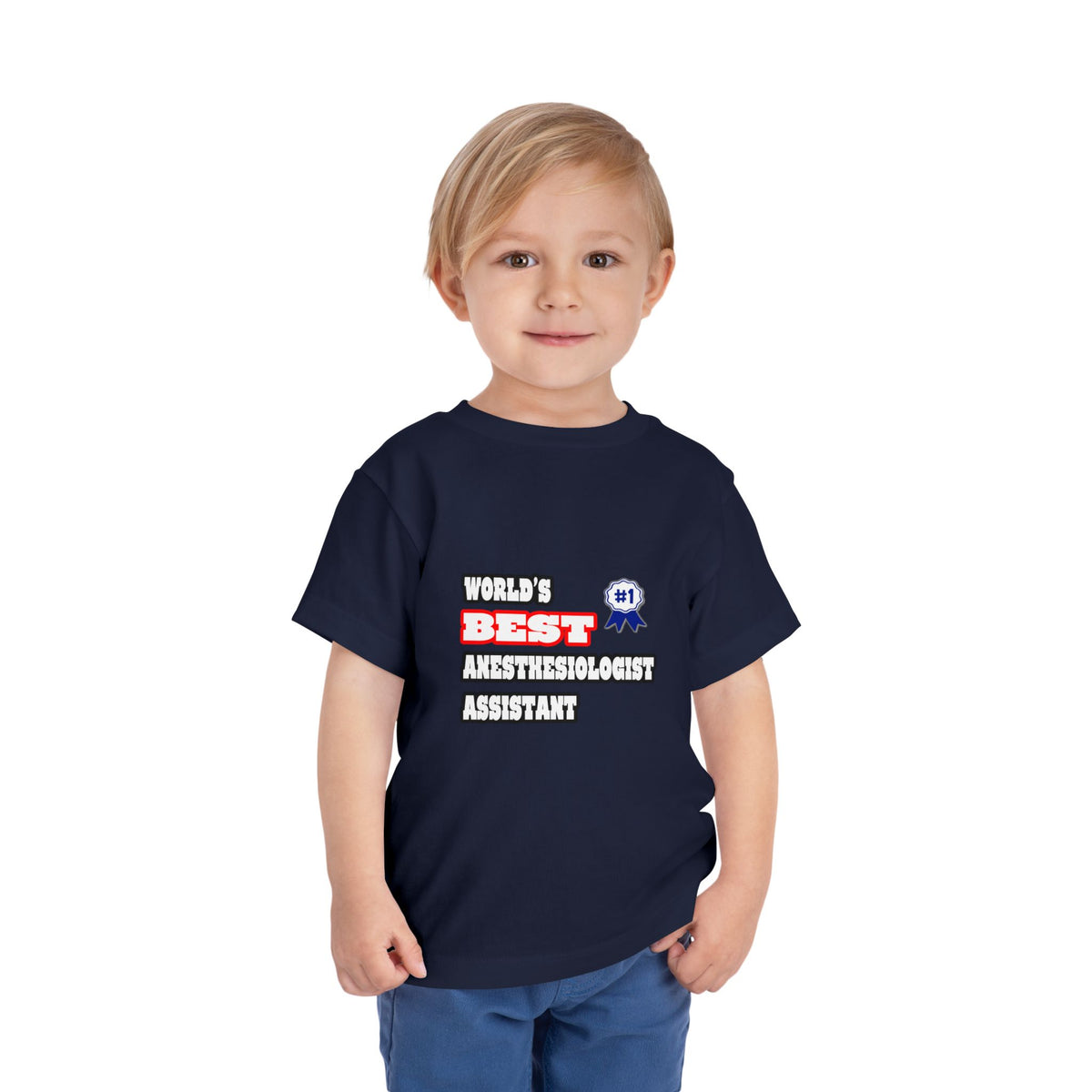World's Best Anesthesiologist Assistant - Toddler Short Sleeve Tee