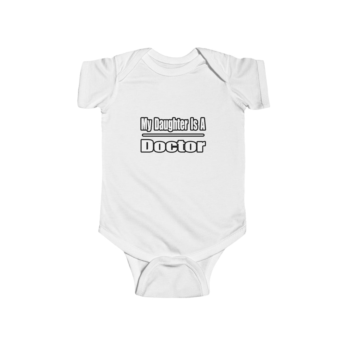 My Daughter Doctor - Infant Fine Jersey Bodysuit