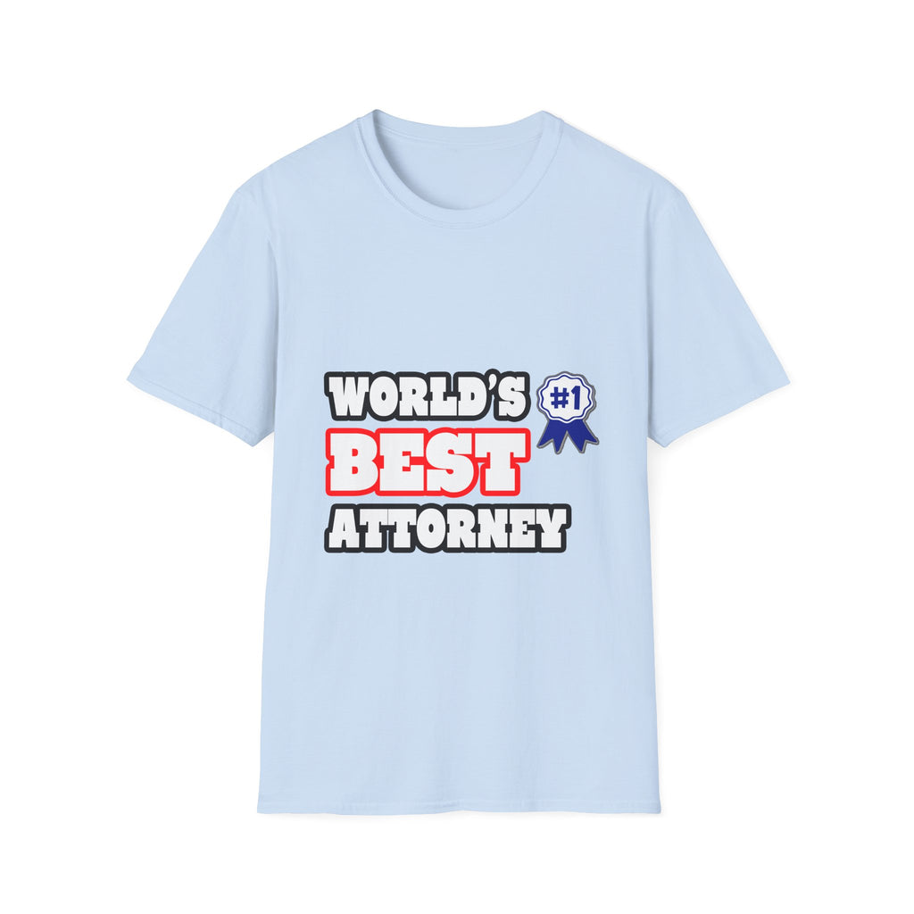 World's Best Attorney - Unisex Softstyle T-Shirt