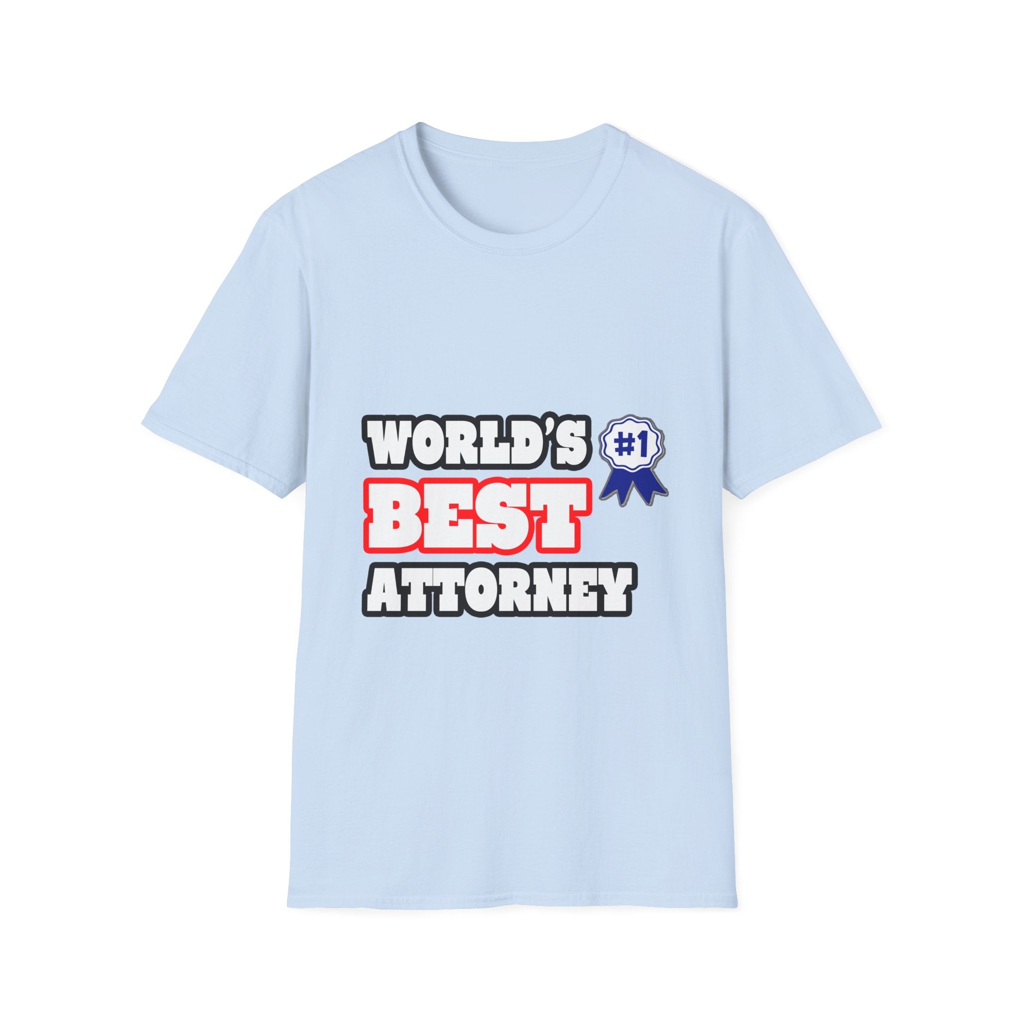 World's Best Attorney - Unisex Softstyle T-Shirt