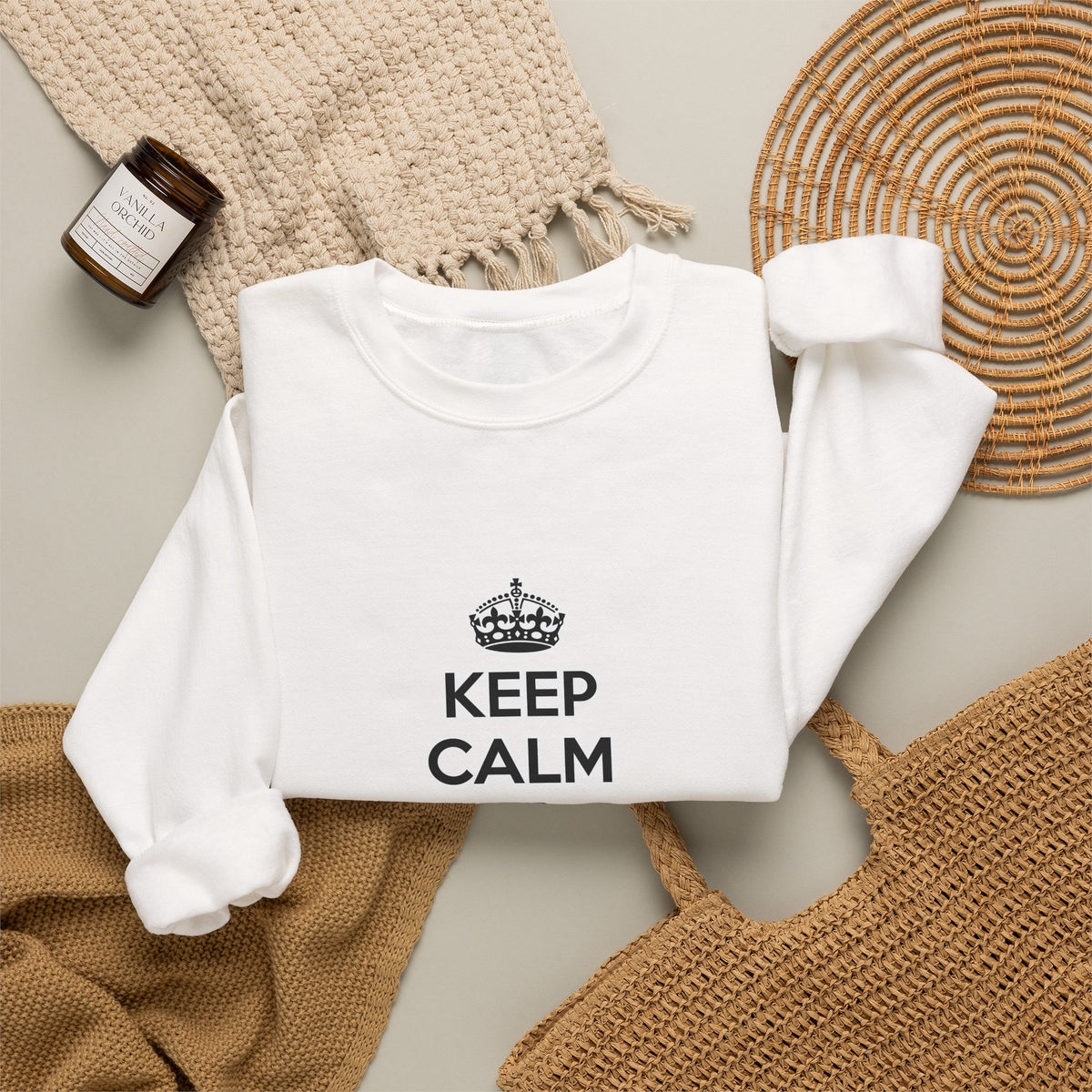 Keep Calm and Call a Doctor - Unisex Heavy Blend™ Crewneck Sweatshirt