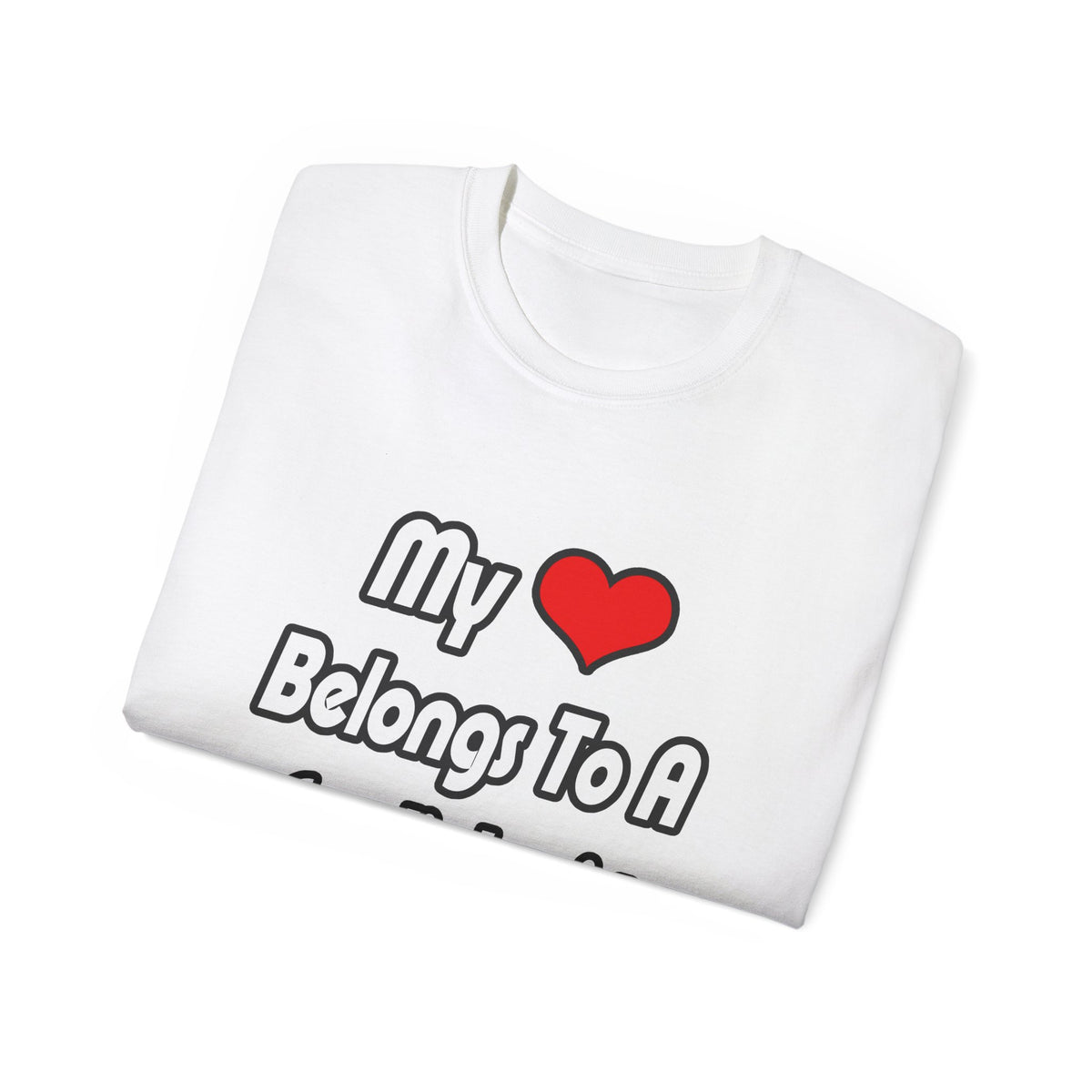 My Heart Belongs To A Cardiologist - Unisex Ultra Cotton Tee