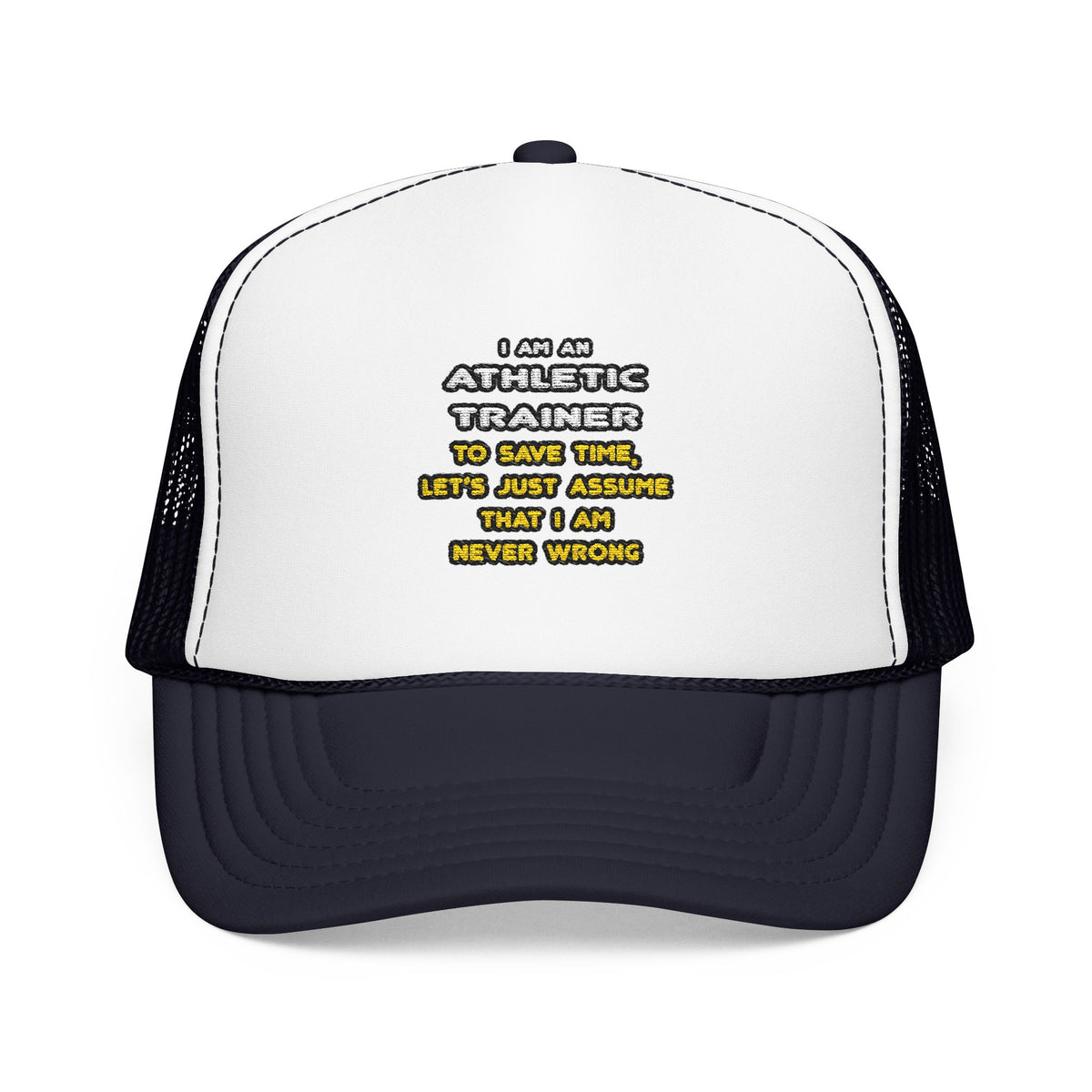 Funny Athletic Trainer T Shirts - Foam Trucker Hat