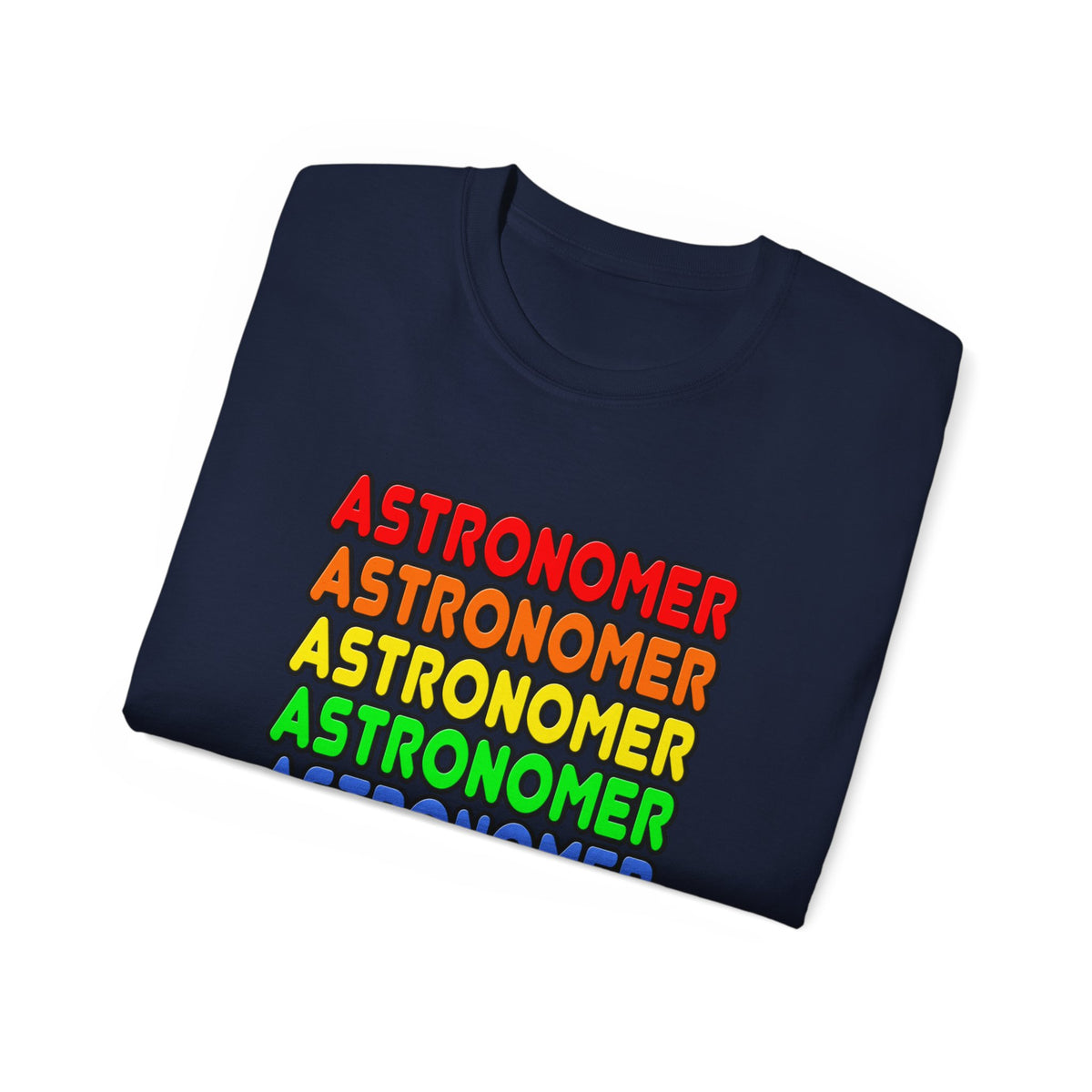 Rainbow Astronomer - Unisex Ultra Cotton Tee