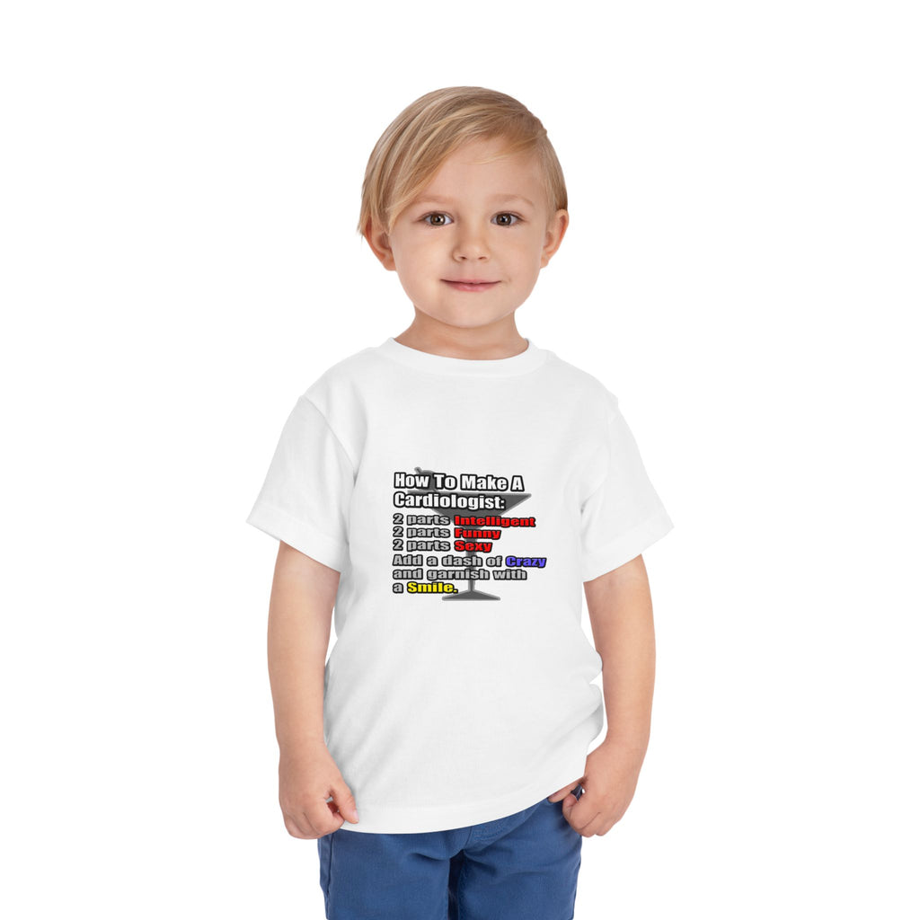 How To Make a Cardiologist - Toddler Short Sleeve Tee