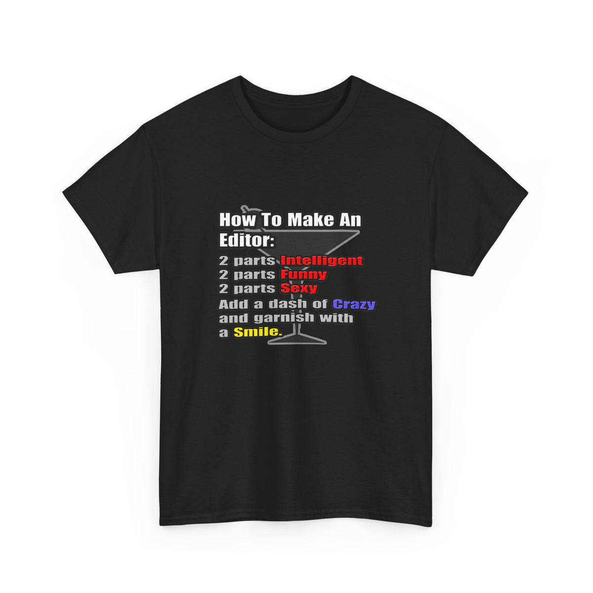How To Make an Editor - Unisex Heavy Cotton Tee